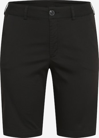 Pantalon 'Leana City' KAFFE CURVE en noir : devant