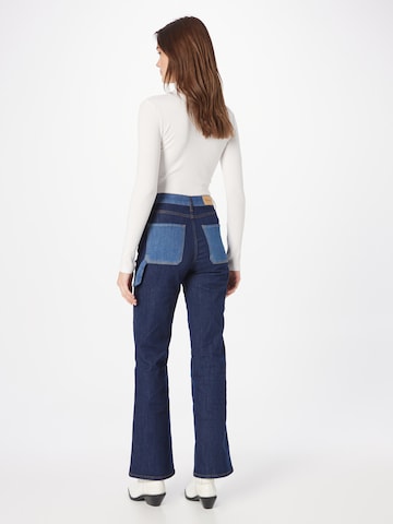 TOMORROW جينز واسع من الأسفل جينز 'Florence' بلون أزرق