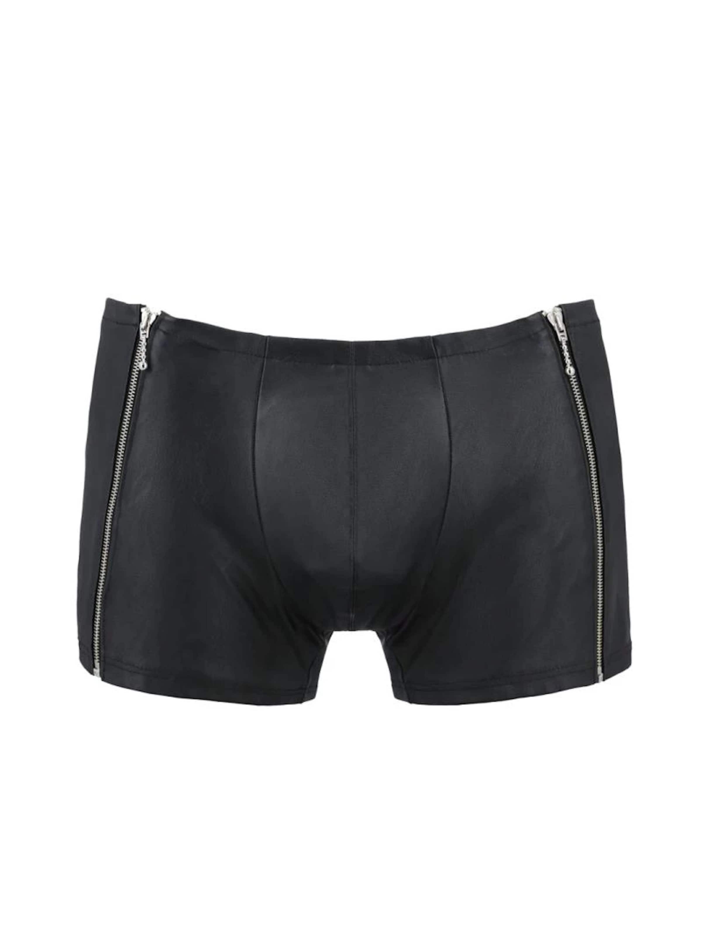 PASSION Boxer shorts '049' in Black: front