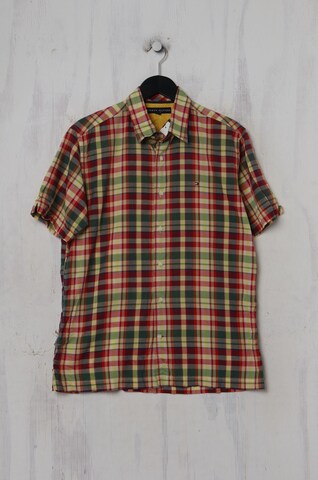 TOMMY HILFIGER Button Up Shirt in M in Green: front