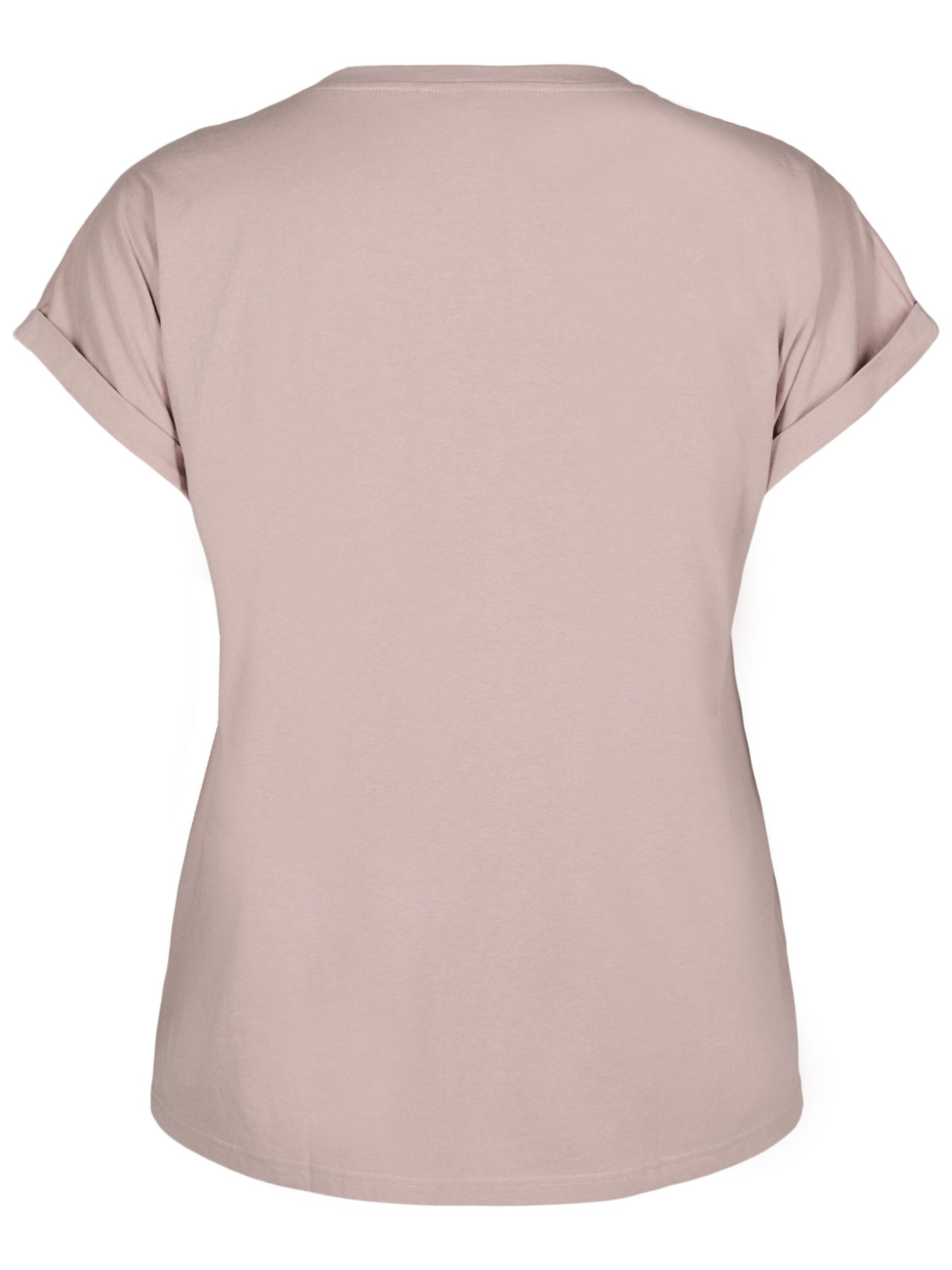 Zizzi Shirt 'Mkatja' in Lila