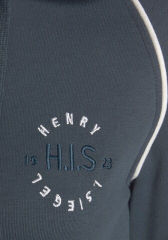 H.I.S Sweatshirt in Blue