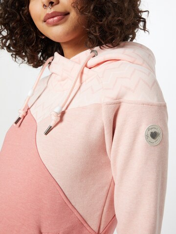 Sweat-shirt Ragwear en rose