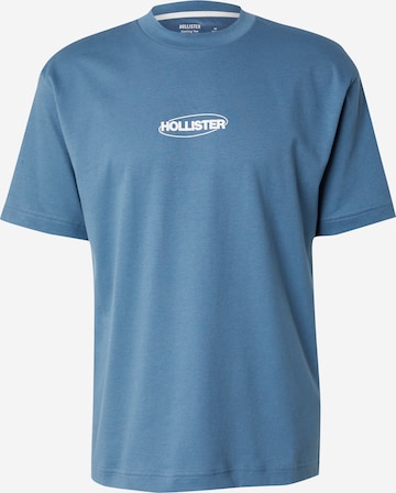 HOLLISTER - Camiseta en azul: frente