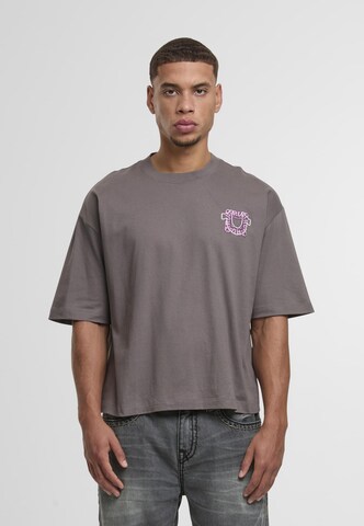 Maglietta 'Thumbs Up' di True Religion in grigio: frontale