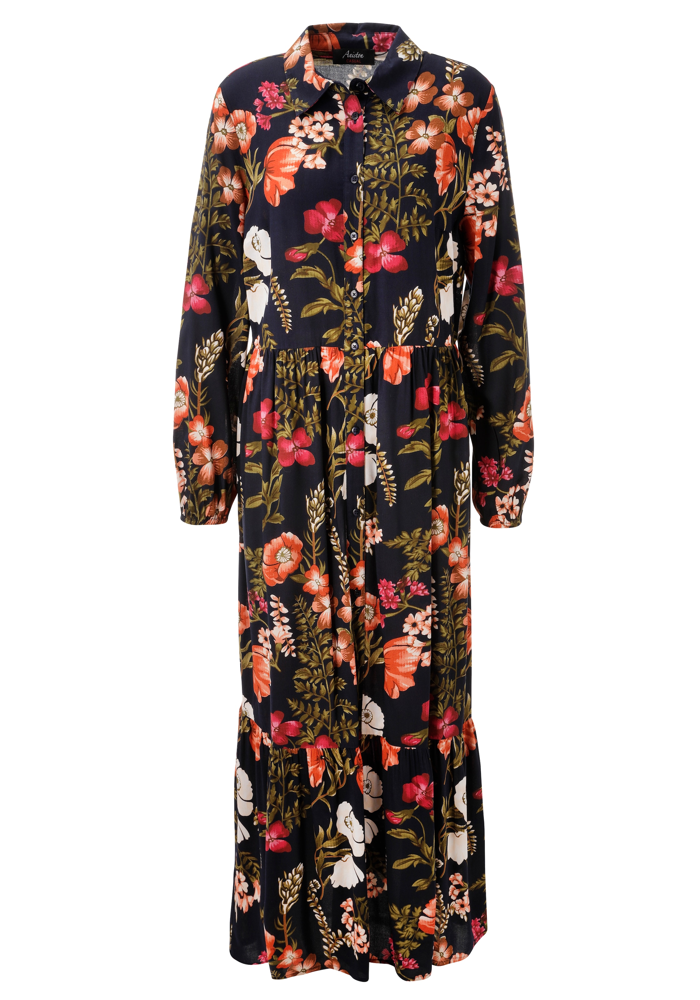Aniston CASUAL Abendkleid in Mischfarben: Vorderseite