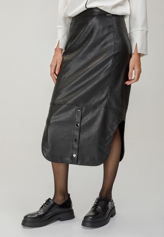 HELMIDGE Skirt in Black: front