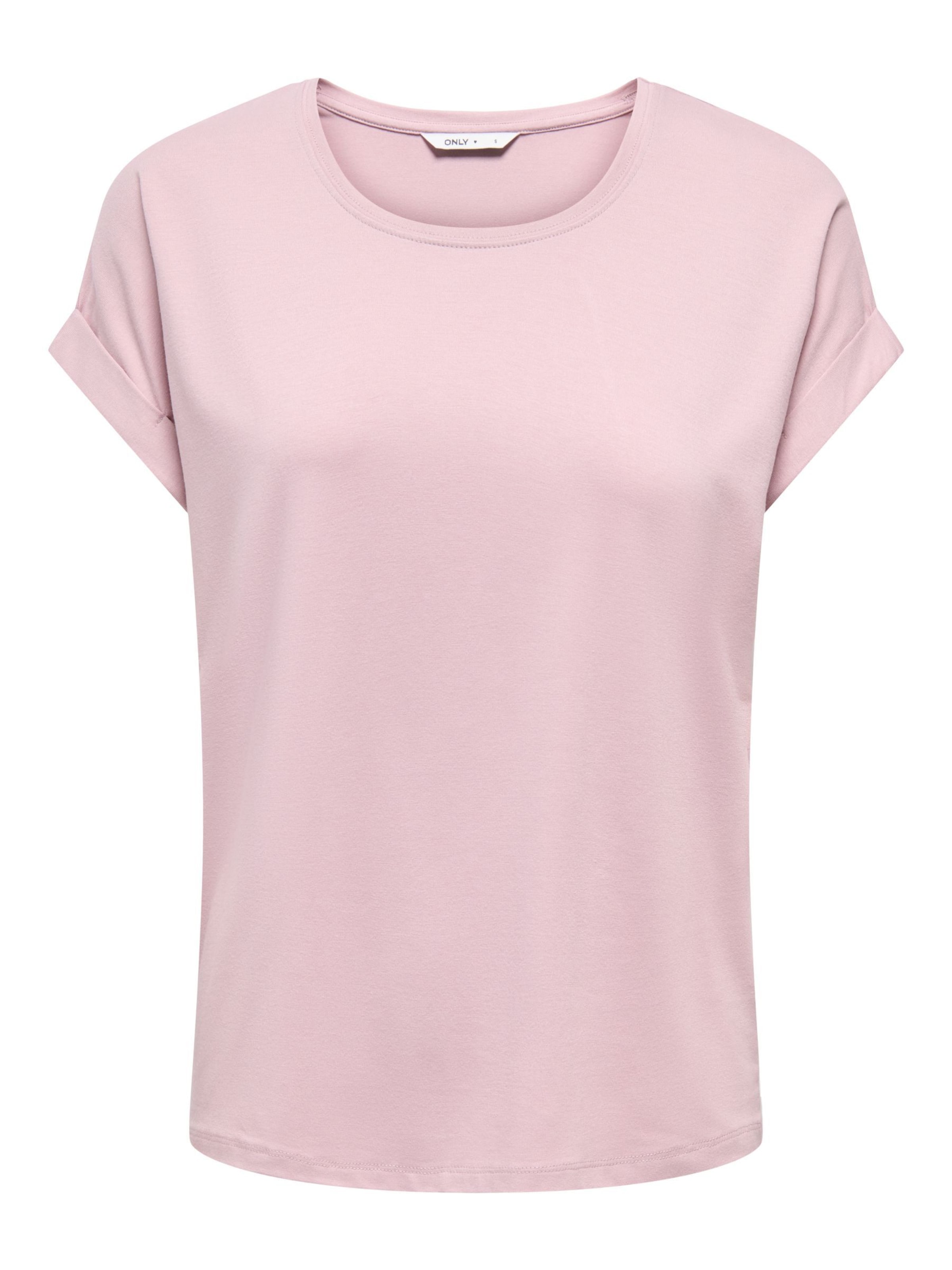 Tricou 'ONlMOSTER' de la ONLY pe roz: față