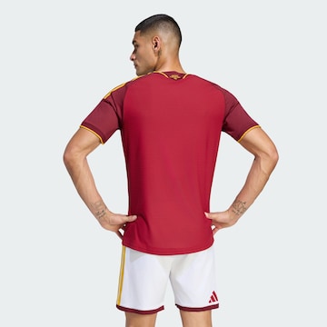 T-Shirt fonctionnel 'AS Rom 26/27 Authentic' ADIDAS PERFORMANCE en rouge