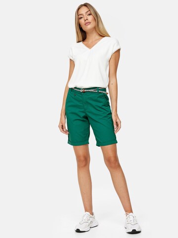 Orsay Normální Chino kalhoty – zelená