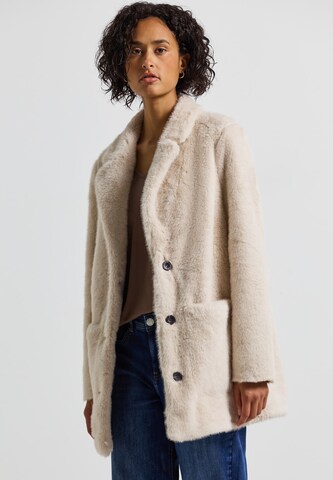 STREET ONE Winter Jacket in Beige: front