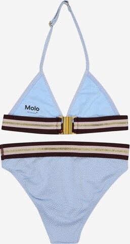 mėlyna Molo Trikampė Bikinis 'Nicoletta'