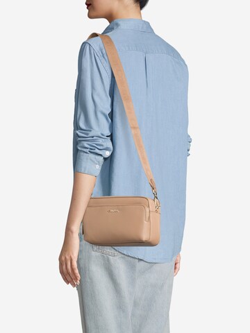 Calvin Klein - Bolso de hombro en beige