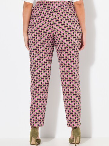 Ulla Popken Конический (Tapered) Штаны в Ярко-розовый