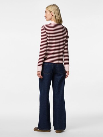 PIECES Shirt 'PCDonna' in Red