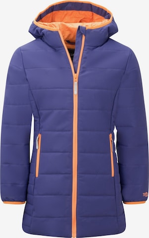 TROLLKIDS Winter Jacket in Purple: front