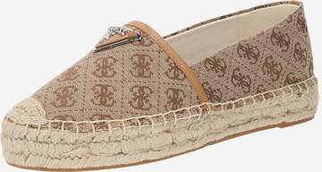 GUESS Espadryle 'Jolande' w kolorze beżowy: przód