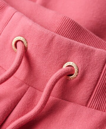 Superdry Tapered Hose 'Essential' in Pink