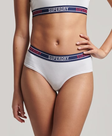 Slip Superdry en blanc : devant