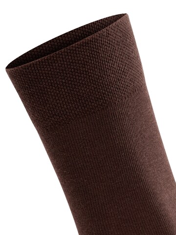 FALKE Socken 'Sensitive London'‌‌‌‌‌‌ in Braun