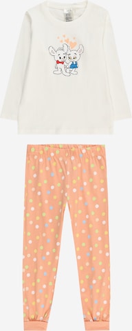 Lindex Pajamas 'LILLE SKUTT' in Orange: front