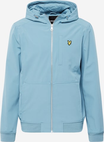 Lyle & Scott Přechodná bunda – modrá: přední strana