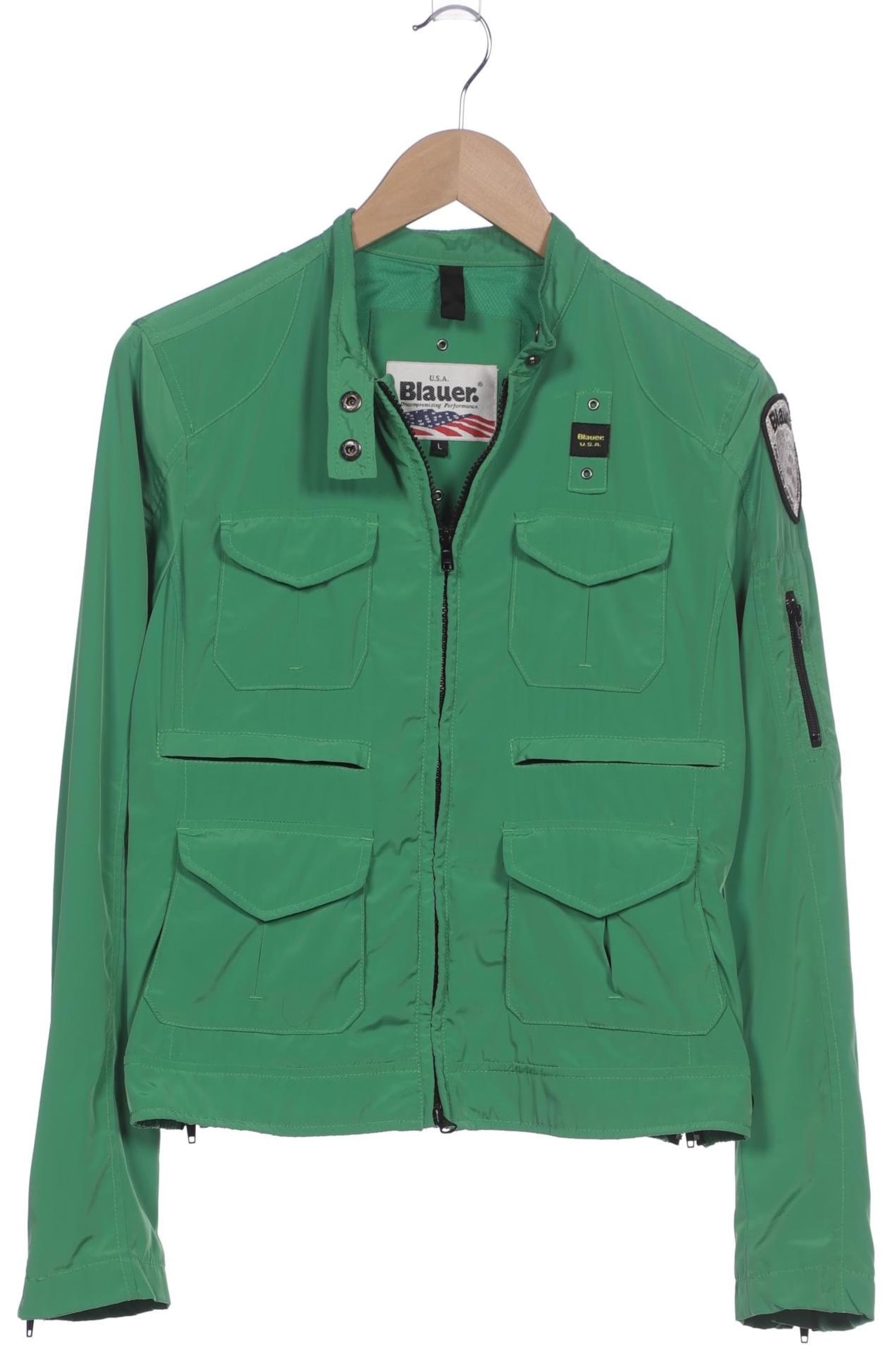 Blauer.USA Jacke L in Grün: Vorderseite
