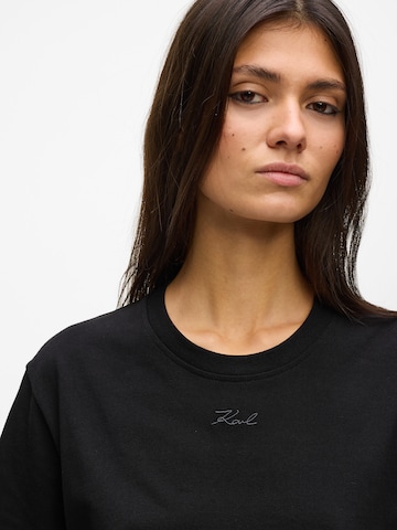 Karl Lagerfeld Μπλουζάκι σε μαύρο