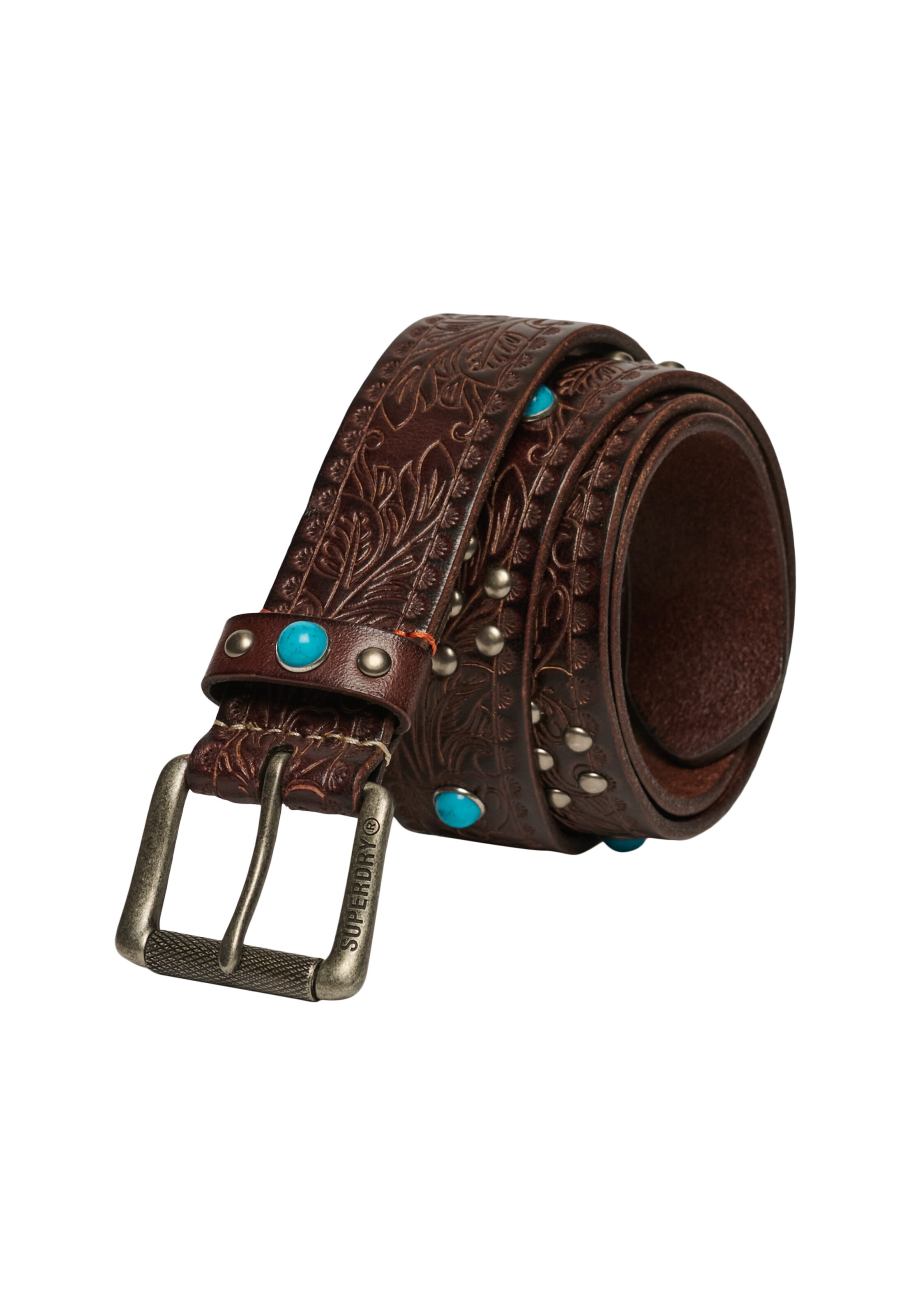 Superdry & Co Belt in Brown: front