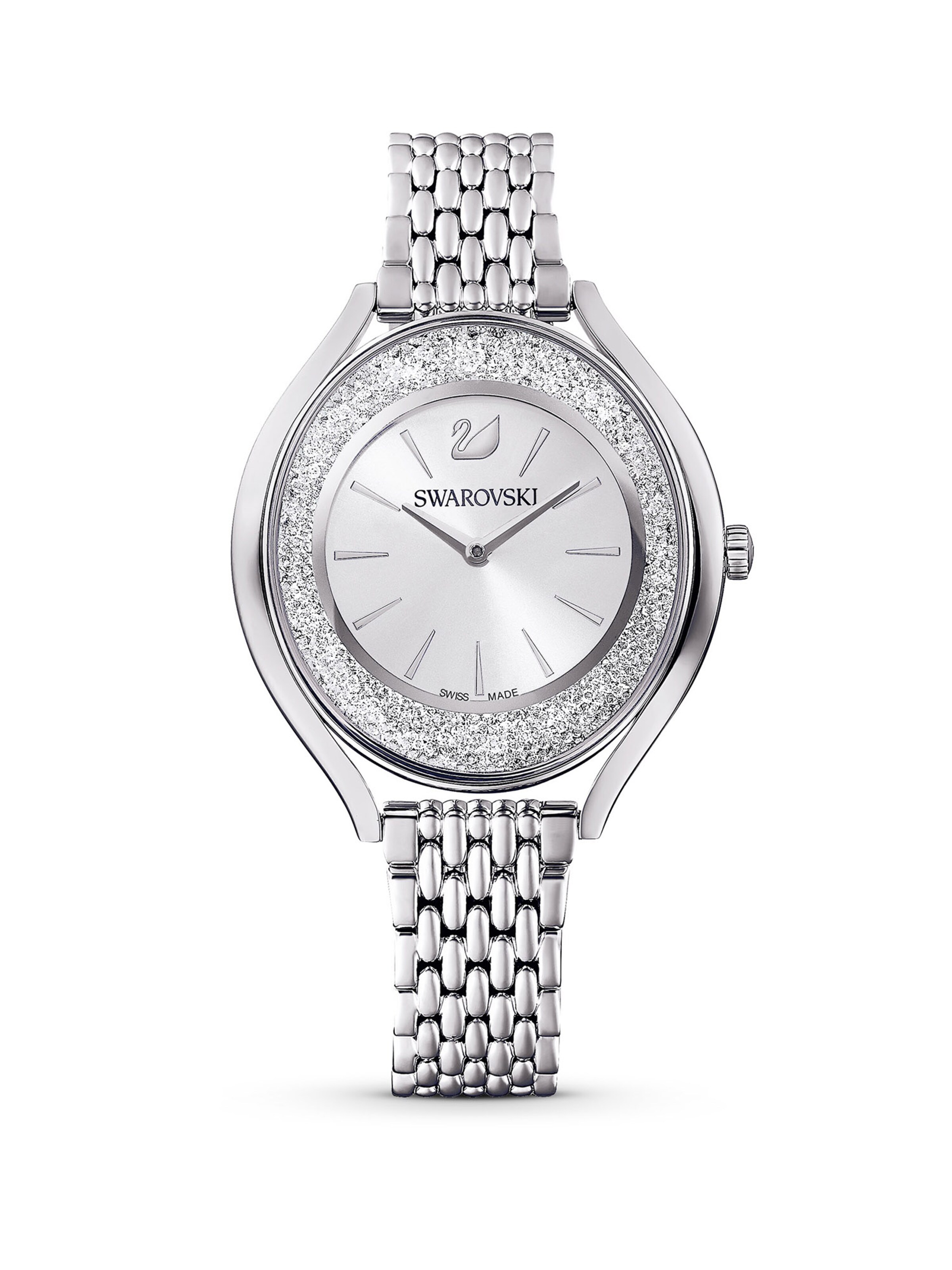 Swarovski Analog Watch in Silver: front
