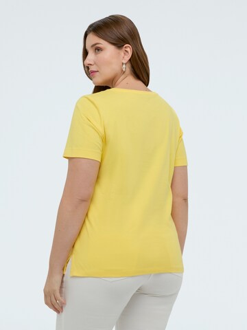 Fiorella Rubino Shirt in Geel