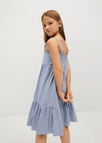 Rochie 'Finja' de la MANGO KIDS pe albastru