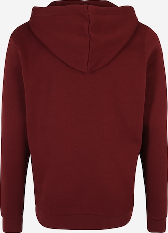 UNDER ARMOUR Sports sweat jacket 'Essential' in Red