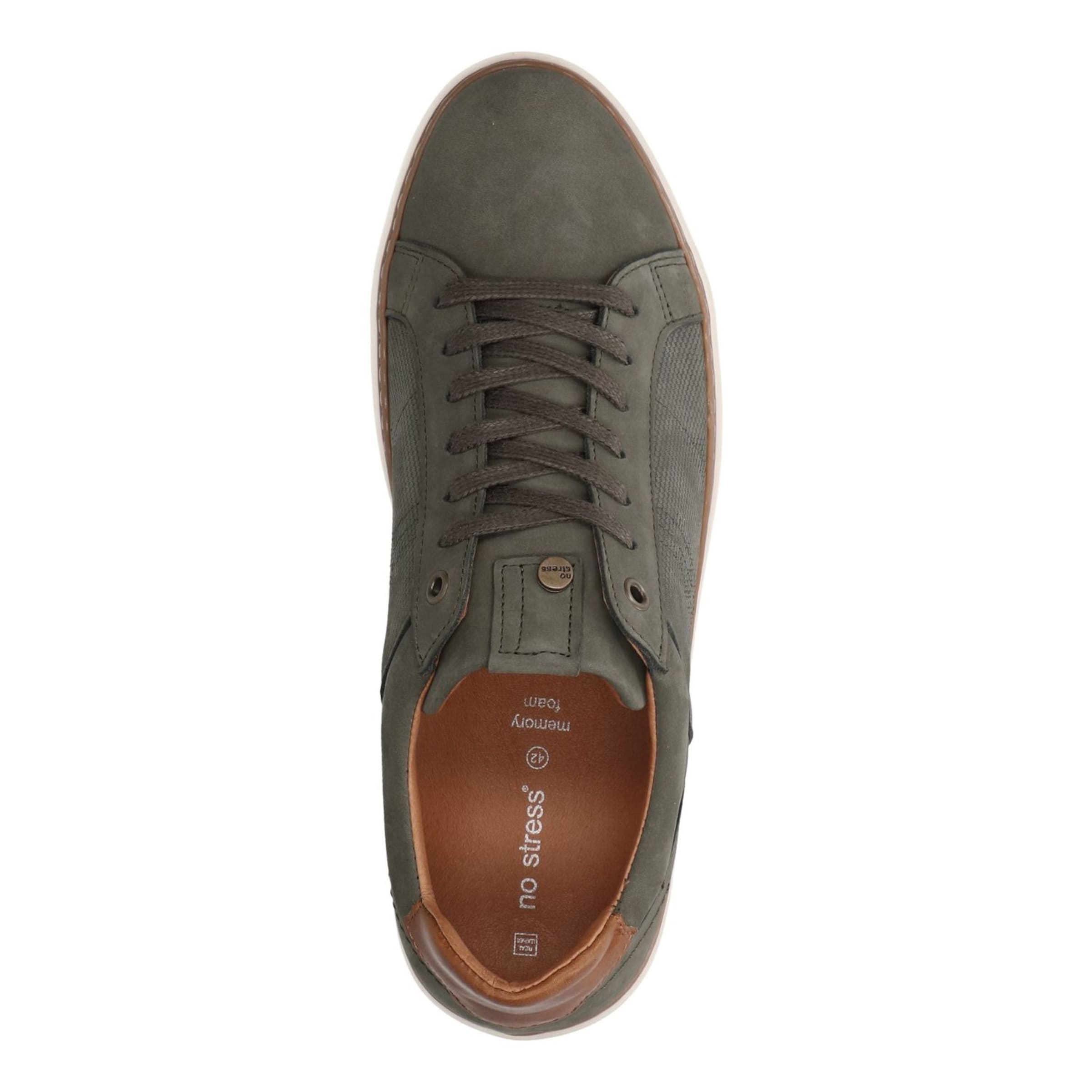 Baskets basses no stress en vert