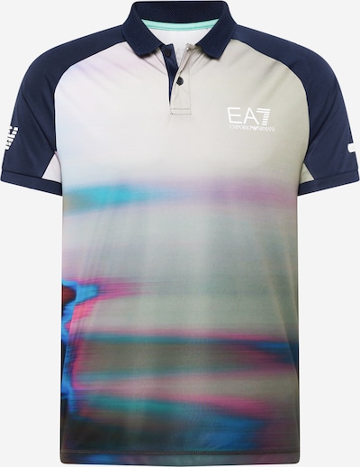 EA7 Emporio Armani Shirt in Navy / Grey / Purple, Item view