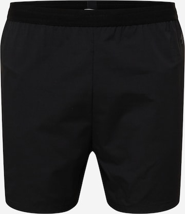 Superdry Regular Sports trousers 'Run Race' in Black: front