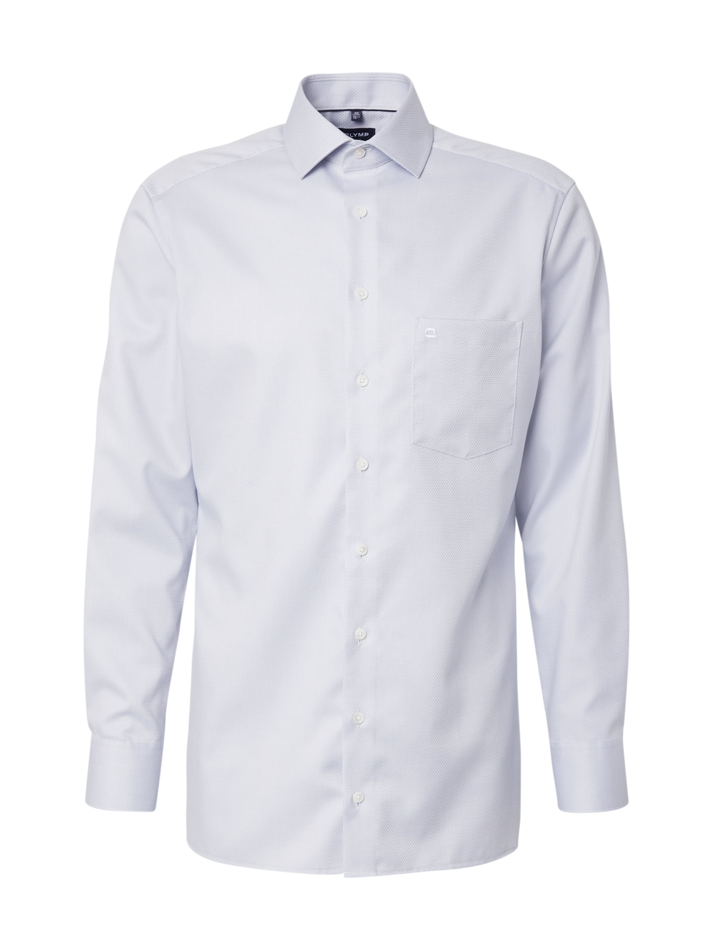 OLYMP Chemise business en gris clair, Vue avec produit