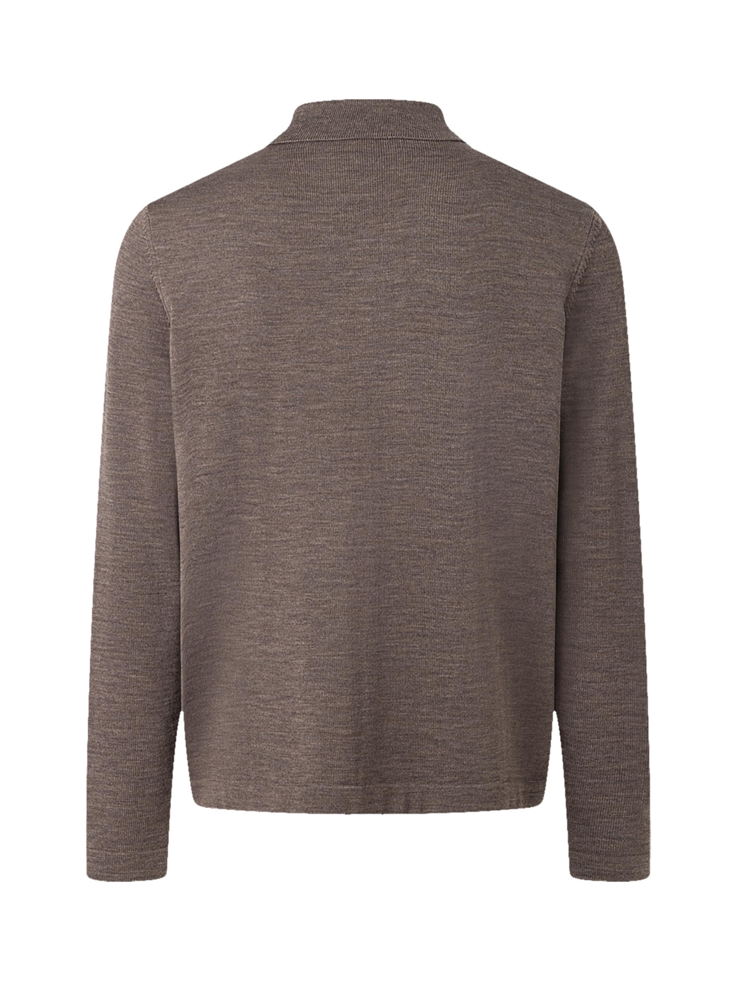 MAERZ Muenchen Knit cardigan in Brown: back