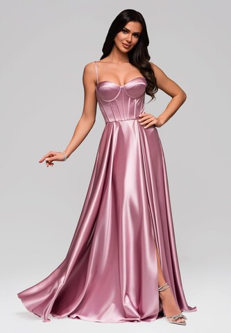 Ombre Evening dress in Pink