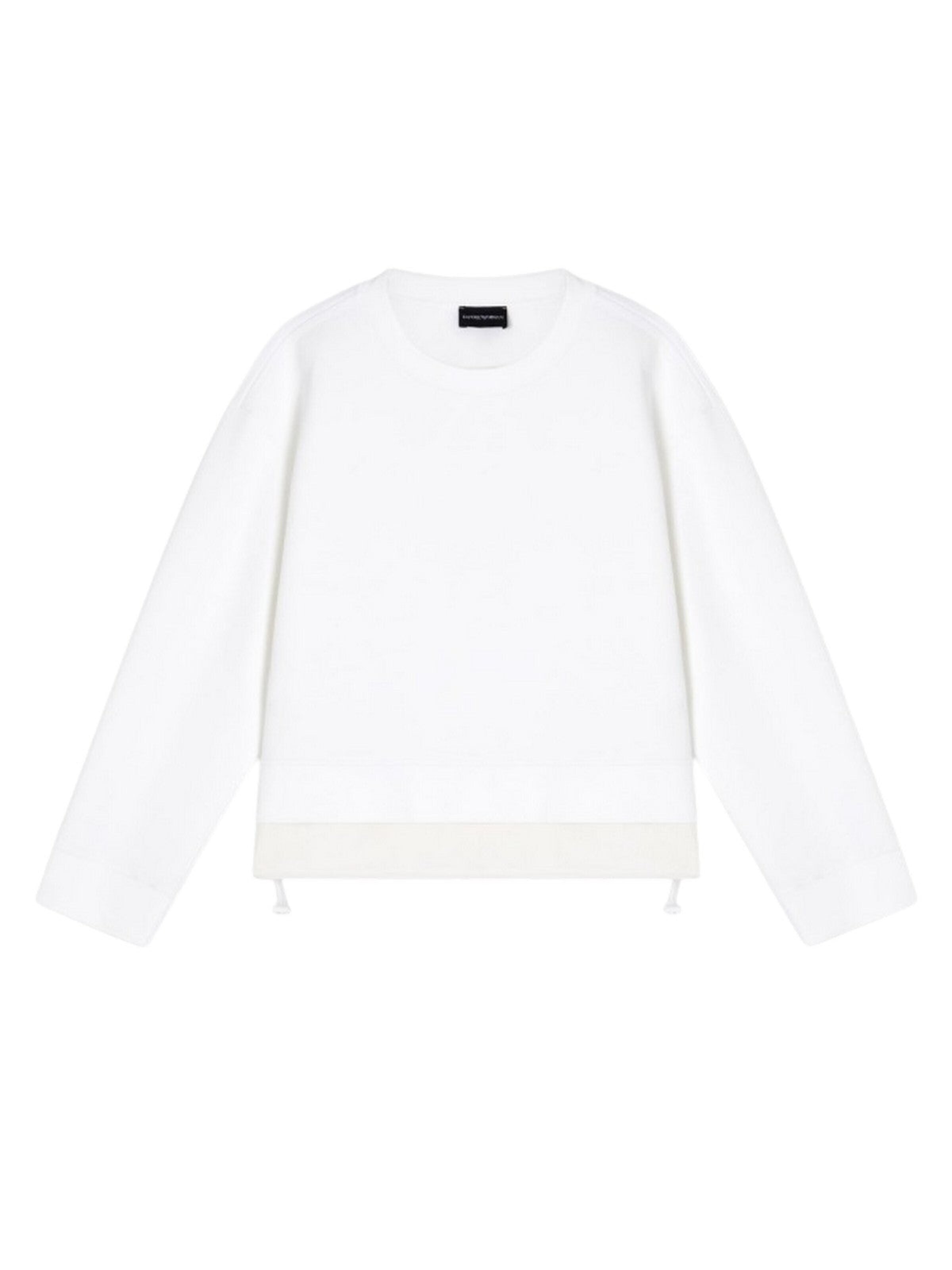 Emporio Armani Pullover‌‌‌‌‌‌‌ in Weiß: Vorderseite