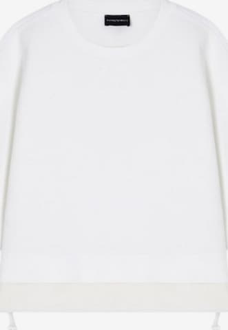 Pullover di Emporio Armani in bianco: frontale