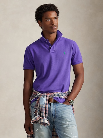 Polo Ralph Lauren Regular fit Тениска в лилав: отпред
