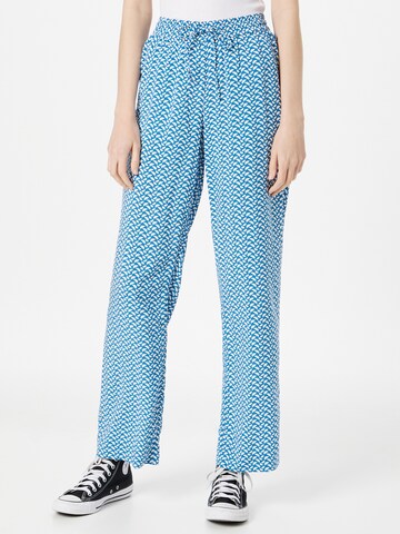 TOM TAILOR Loose fit Pants in Blue: front