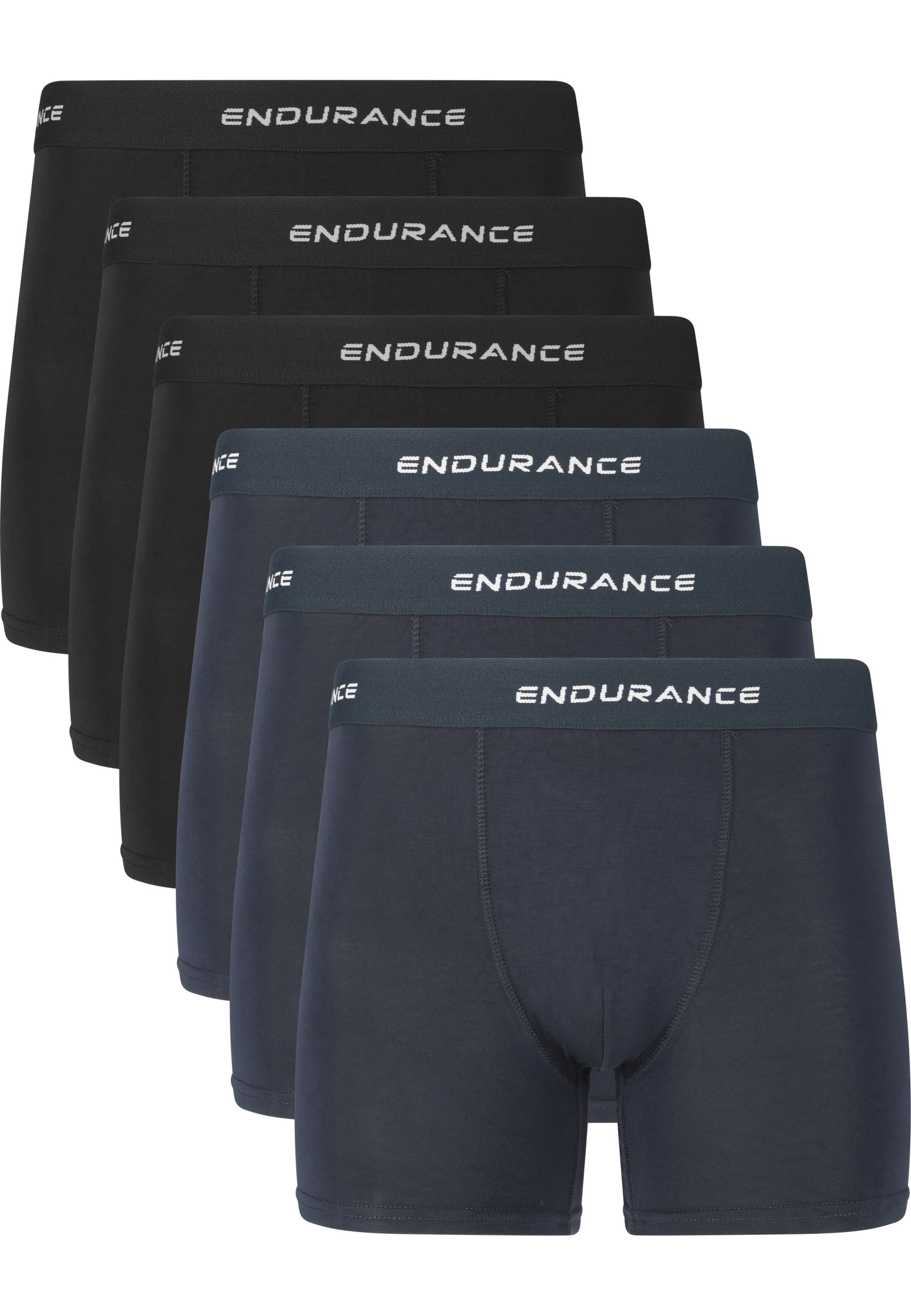 ENDURANCE Boxer shorts 'Tuchen' in Night blue / Black / White, Item view