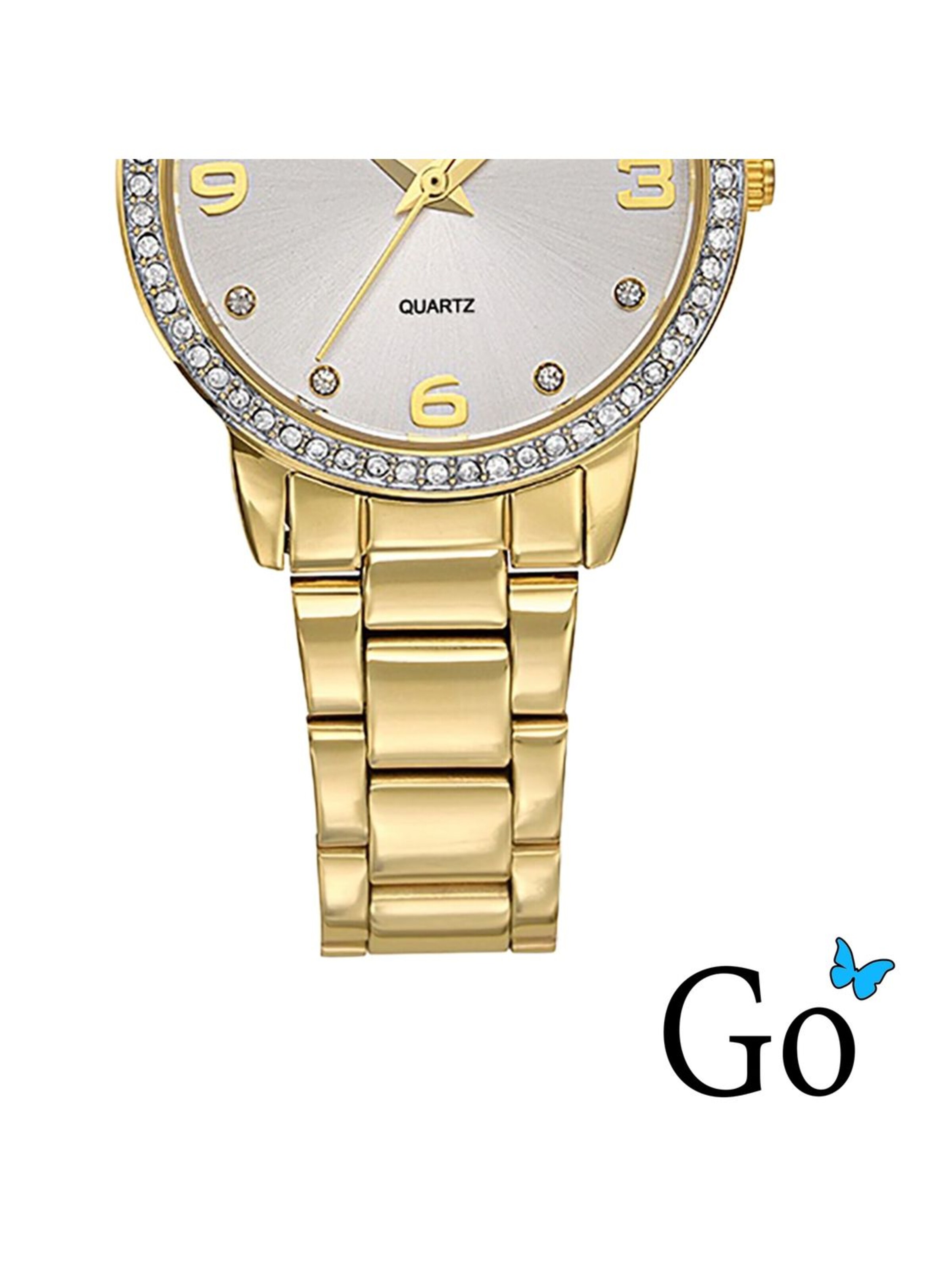GO GirlOnly Analog watch in Gold