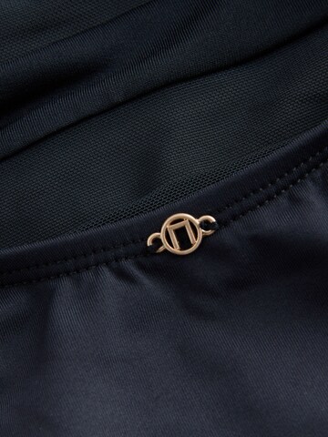 Next T-Shirt Badeanzug in Schwarz