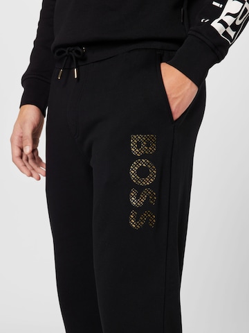 BOSS Black Tapered Broek 'Lamont' in Zwart