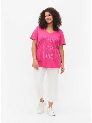 Zizzi T-Shirt in Pink