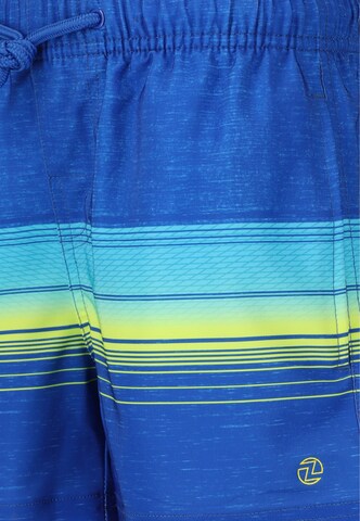 ZigZag Zwemshorts 'Sunset' in Blauw