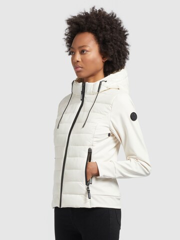 khujo Winter Jacket ' GHITA SHINY ' in White